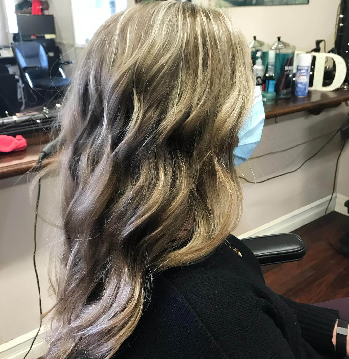 Balayage highlights